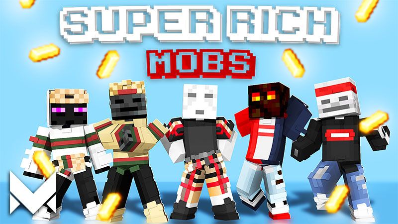 Super Rich Mobs on the Minecraft Marketplace by MerakiBT Super Rich Mobs on the Minecraft Marketplace by MerakiBT