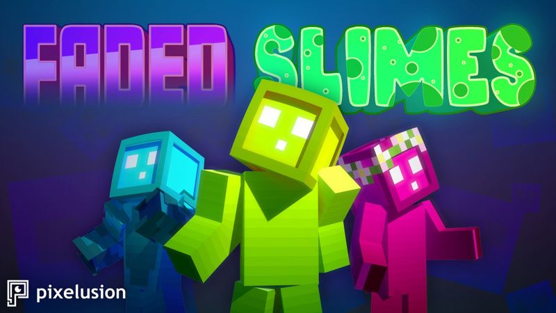 Faded Slimes on the Minecraft Marketplace by Pixelusion Faded Slimes on the Minecraft Marketplace by Pixelusion