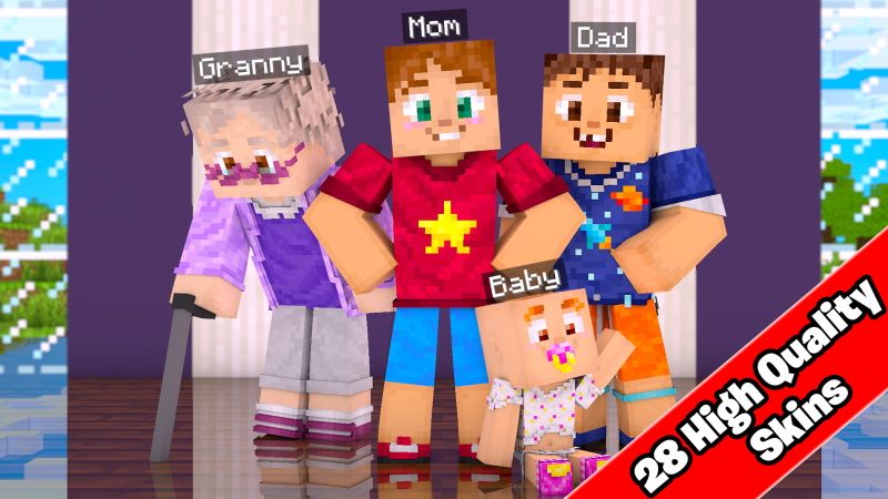 FAMILY SKIN PACK on the Minecraft Marketplace by Doctor Benx FAMILY SKIN PACK on the Minecraft Marketplace by Doctor Benx
