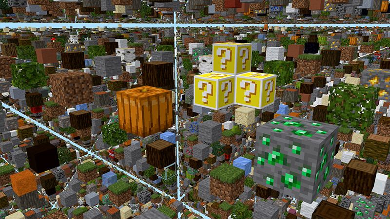 SKY GRID Lucky Blocks! by Pickaxe Studios