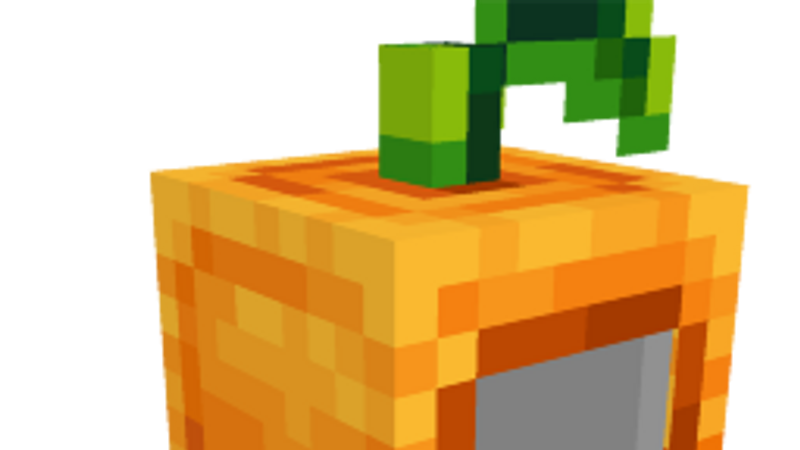 Orange Fruit Hat on the Minecraft Marketplace by CrackedCubes