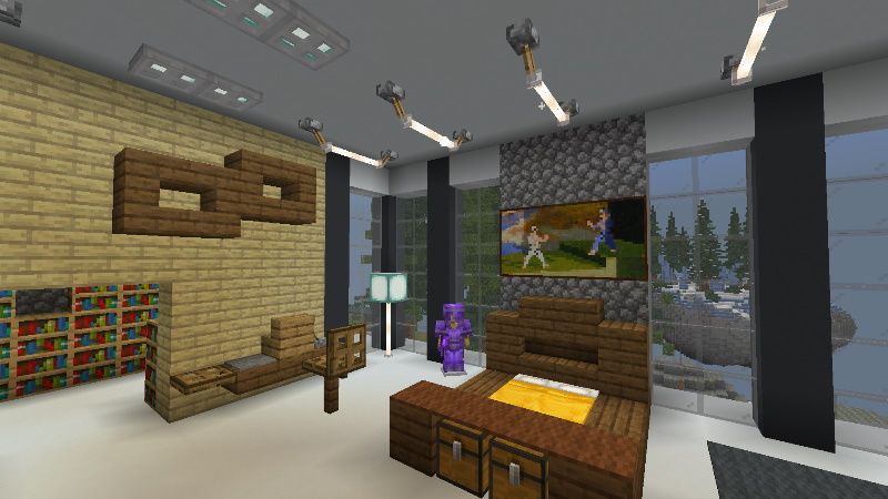 Modern Mansion Skyblock by 4KS Studios