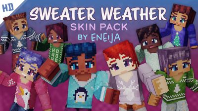 Sweater Weather HD Skin Pack on the Minecraft Marketplace by Eneija