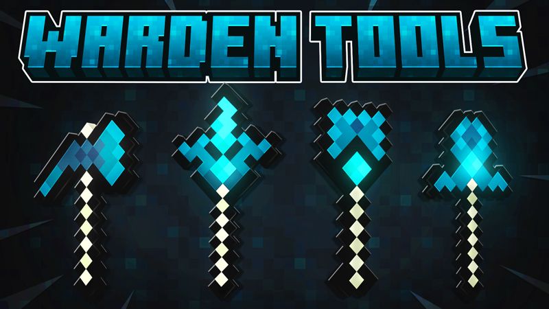 Warden Tools on the Minecraft Marketplace by Dark Lab Creations Warden Tools on the Minecraft Marketplace by Dark Lab Creations