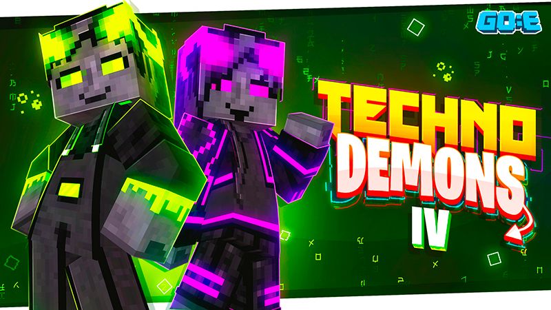 Techno Demons IV on the Minecraft Marketplace by GoE-Craft