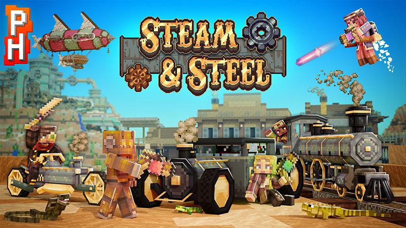 Steam  Steel on the Minecraft Marketplace by PixelHeads