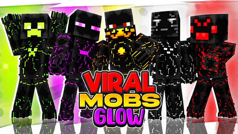 Viral Mobs Glow on the Minecraft Marketplace by The Lucky Petals Viral Mobs Glow on the Minecraft Marketplace by The Lucky Petals