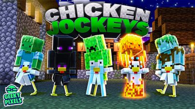 Chicken Jockeys on the Minecraft Marketplace by Geeky Pixels