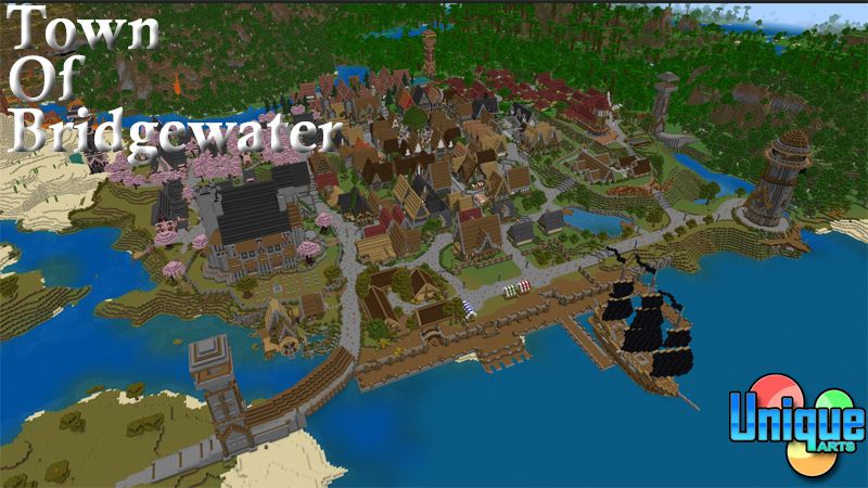 Town Of Bridgewater on the Minecraft Marketplace by Unique Arts