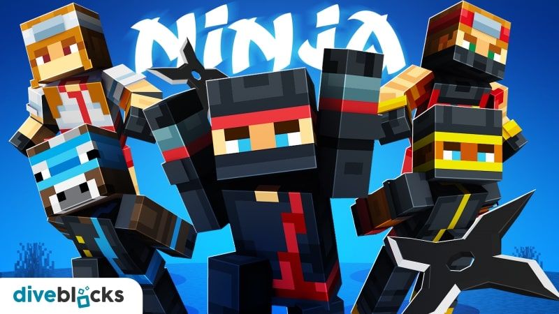 Ninja on the Minecraft Marketplace by Diveblocks Ninja on the Minecraft Marketplace by Diveblocks