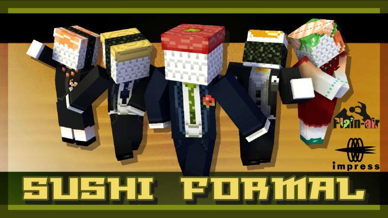 Sushi Formal on the Minecraft Marketplace by Impress