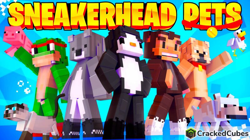 Sneakerhead Pets on the Minecraft Marketplace by CrackedCubes Sneakerhead Pets on the Minecraft Marketplace by CrackedCubes