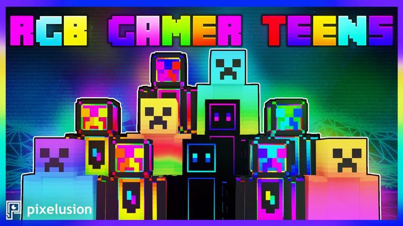 RGB Gamer Teens on the Minecraft Marketplace by Pixelusion