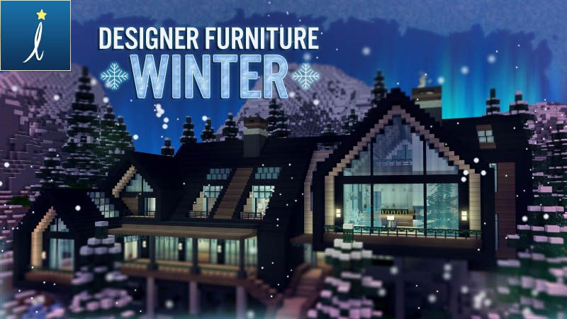 Designer Furniture Winter by Imagiverse (Minecraft Marketplace Map