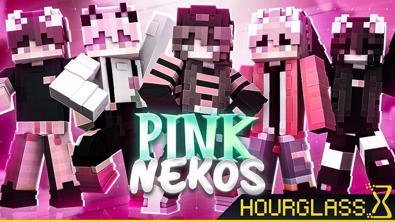 Pink Nekos on the Minecraft Marketplace by Hourglass Studios Pink Nekos on the Minecraft Marketplace by Hourglass Studios