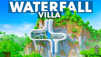 WATERFALL VILLA on the Minecraft Marketplace by Team VoidFeather
