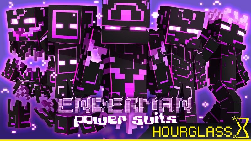 Enderman Power Suits on the Minecraft Marketplace by Hourglass Studios Enderman Power Suits on the Minecraft Marketplace by Hourglass Studios