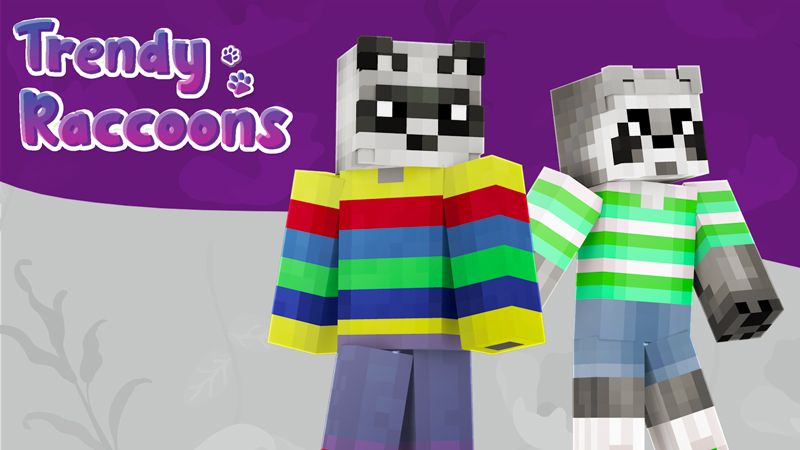 Trendy Raccoons on the Minecraft Marketplace by Impulse Trendy Raccoons on the Minecraft Marketplace by Impulse