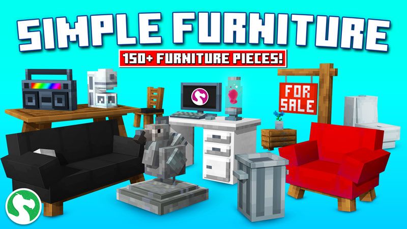 Simple Furniture on the Minecraft Marketplace by Dodo Studios Simple Furniture on the Minecraft Marketplace by Dodo Studios