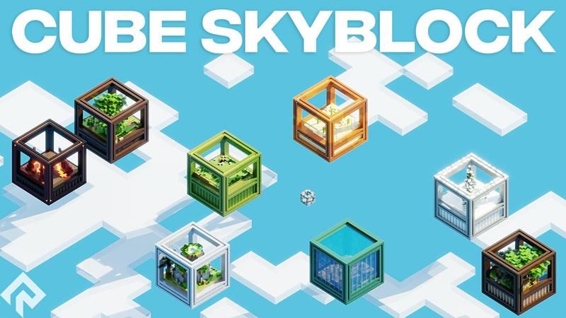 Cube Skyblock on the Minecraft Marketplace by RareLoot Cube Skyblock on the Minecraft Marketplace by RareLoot