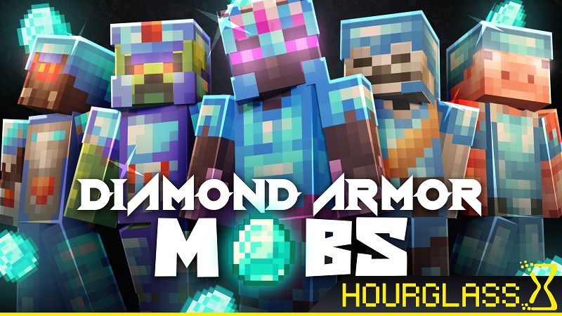 Diamond Armor Mobs on the Minecraft Marketplace by Hourglass Studios Diamond Armor Mobs on the Minecraft Marketplace by Hourglass Studios