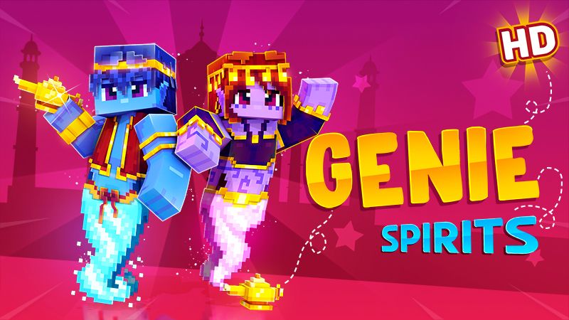 Genie Spirits HD By Ninja Squirrel Gaming (Minecraft Skin Pack ...