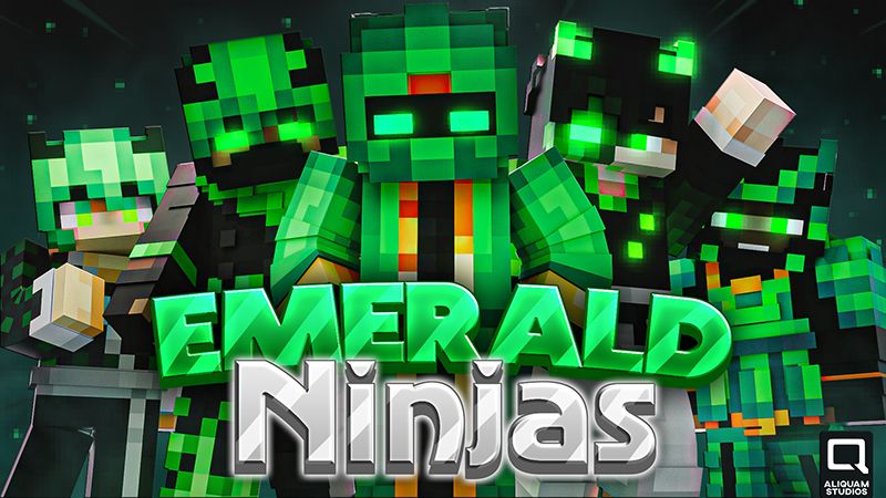 Emerald Ninjas on the Minecraft Marketplace by Aliquam Studios