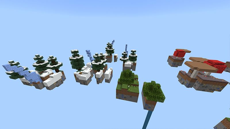 50+ Skyblock Islands by Pickaxe Studios