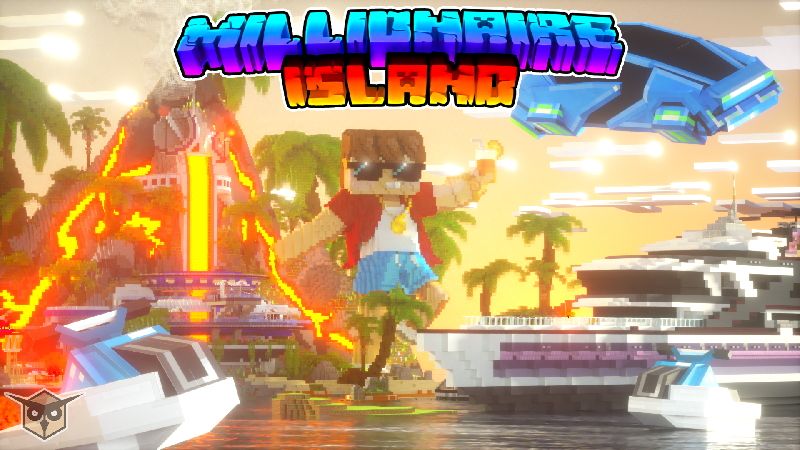 Millionaire Island on the Minecraft Marketplace by Owls Cubed Millionaire Island on the Minecraft Marketplace by Owls Cubed