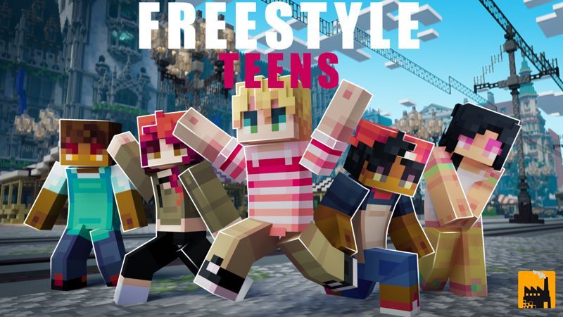 Free Style Teens on the Minecraft Marketplace by Block Factory Free Style Teens on the Minecraft Marketplace by Block Factory