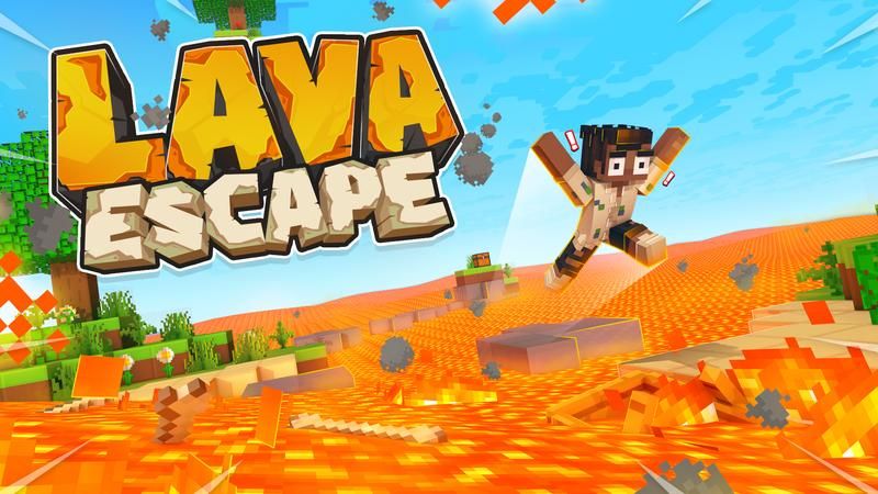 Lava Escape on the Minecraft Marketplace by Cubed Creations Lava Escape on the Minecraft Marketplace by Cubed Creations