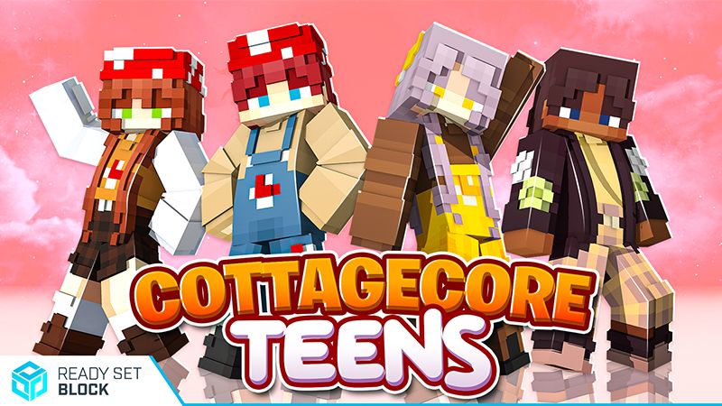 Cottagecore Teens on the Minecraft Marketplace by Ready, Set, Block! Cottagecore Teens on the Minecraft Marketplace by Ready, Set, Block!
