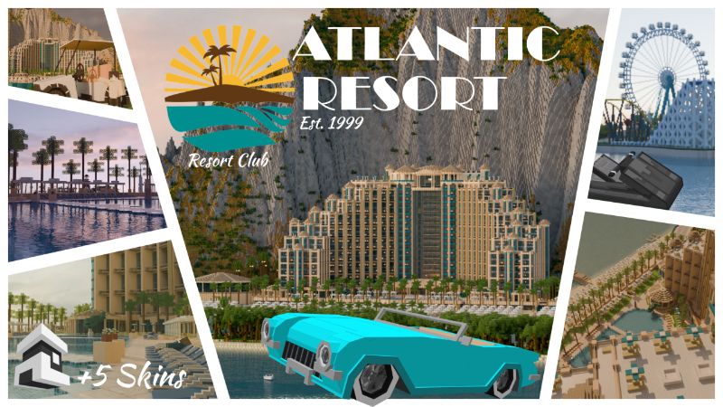 Atlantic Resort on the Minecraft Marketplace by Project Moonboot