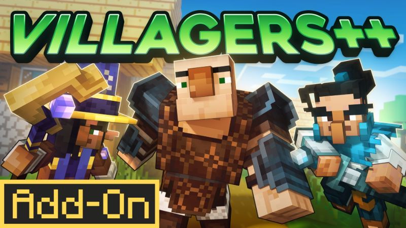 VILLAGERS AddOn on the Minecraft Marketplace by Kubo Studios