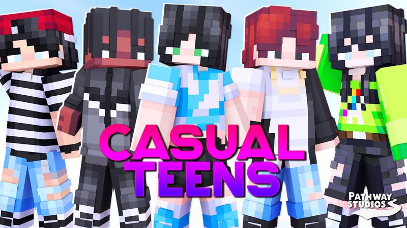 Casual Teens on the Minecraft Marketplace by Pathway Studios Casual Teens on the Minecraft Marketplace by Pathway Studios