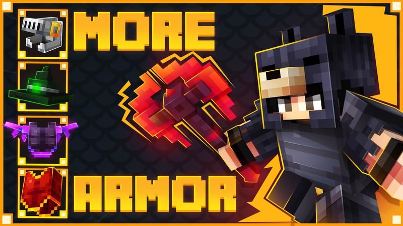 More Armor on the Minecraft Marketplace by Cubed Creations More Armor on the Minecraft Marketplace by Cubed Creations