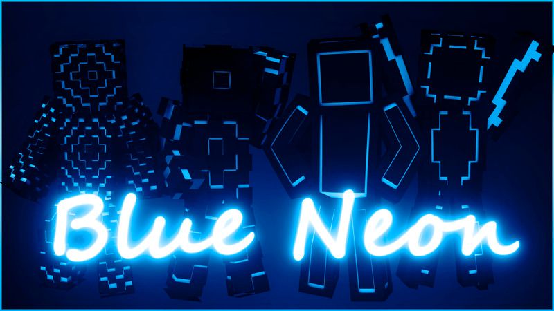 Blue Neon on the Minecraft Marketplace by Netherpixel