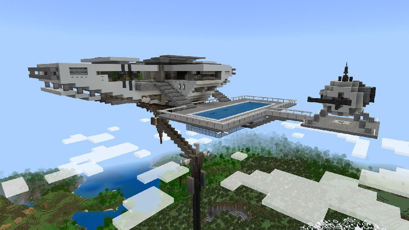 Modern Sky Base! by Minty