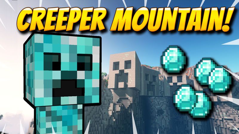 Creeper Mountain on the Minecraft Marketplace by VoxelBlocks Creeper Mountain on the Minecraft Marketplace by VoxelBlocks