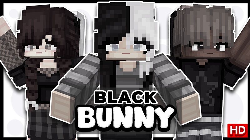 Black Bunny HD on the Minecraft Marketplace by Wonder