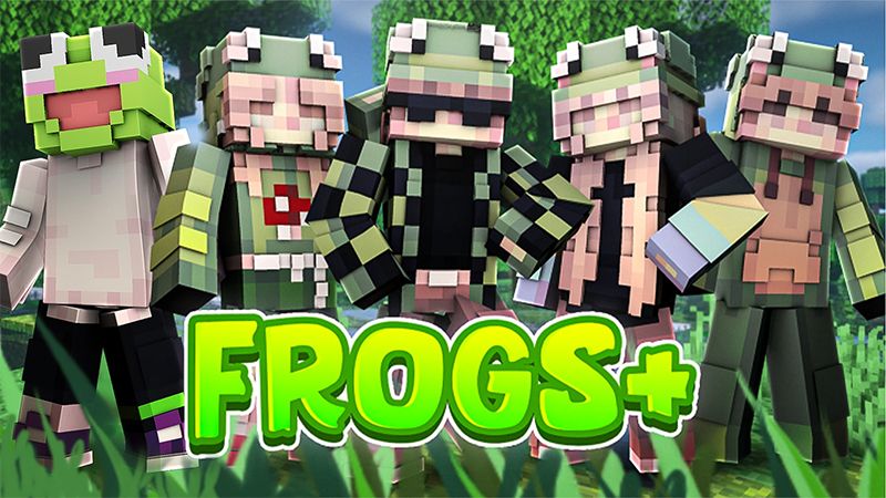 FROGS on the Minecraft Marketplace by Razzleberries FROGS on the Minecraft Marketplace by Razzleberries