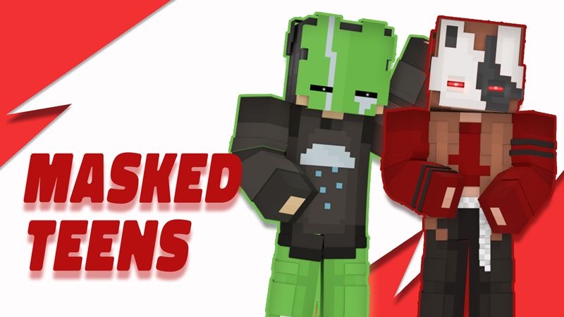 Masked Teens on the Minecraft Marketplace by VoxelBlocks