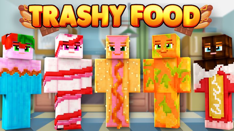 Trashy Food on the Minecraft Marketplace by GoE-Craft Trashy Food on the Minecraft Marketplace by GoE-Craft