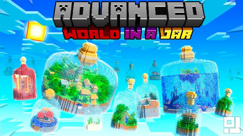 Advanced World In A Jar By Inpixel Minecraft Marketplace Map Minecraft Marketplace