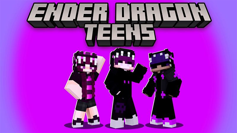 Ender Dragon Teens on the Minecraft Marketplace by ChewMingo