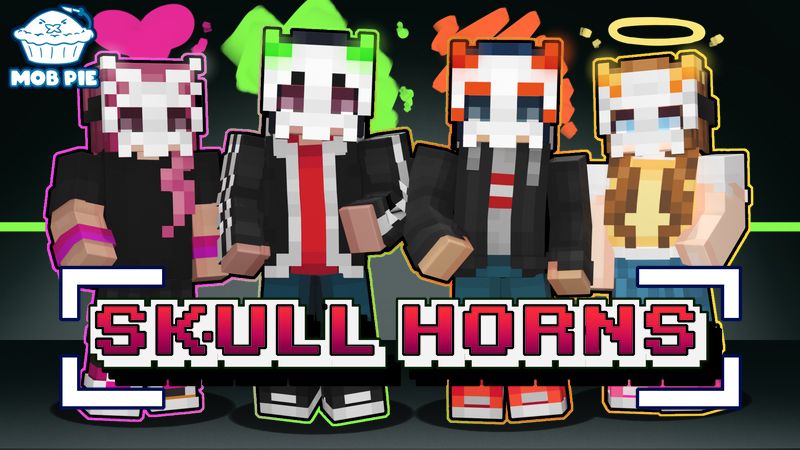 Skull Horns on the Minecraft Marketplace by Mob Pie