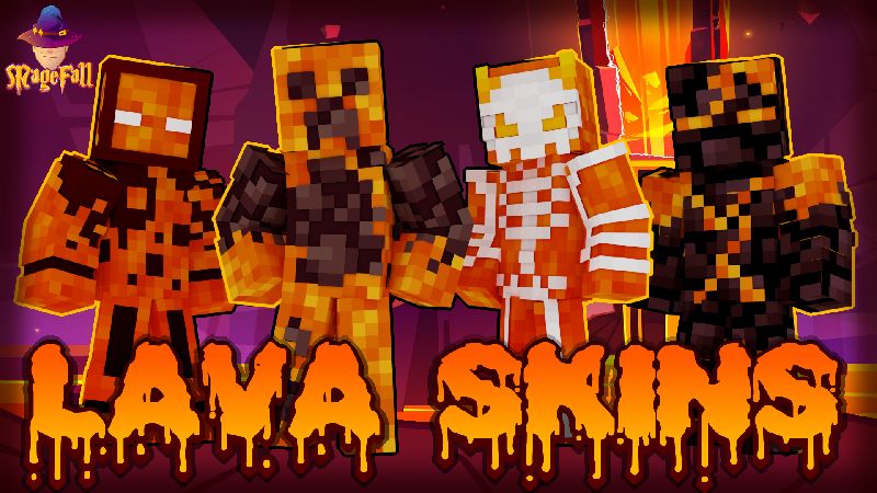 Lava Skins on the Minecraft Marketplace by Magefall