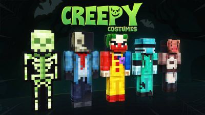 Creepy Costumes on the Minecraft Marketplace by BLOCKLAB Studios