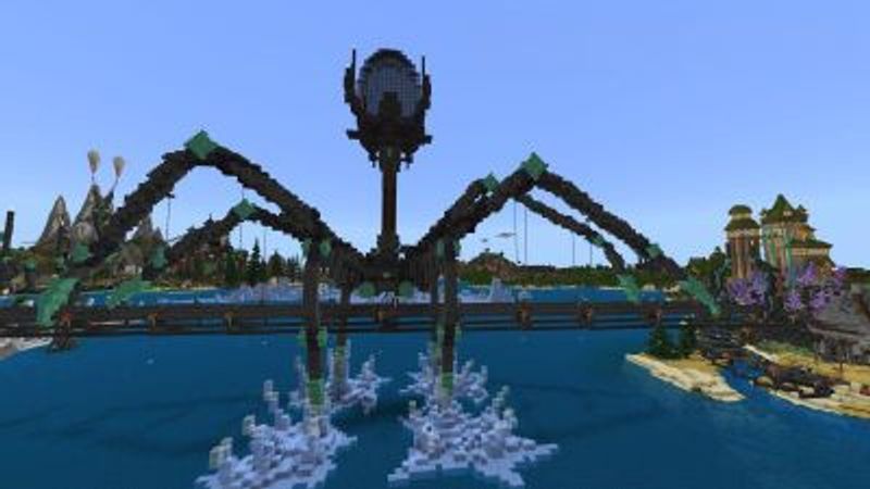 Hermitcraft Season 8 Map on the Minecraft Marketplace by Hermitcraft