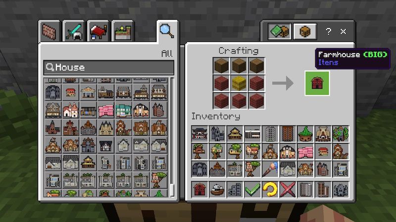Craftable Houses Add-On by Pixell Studio